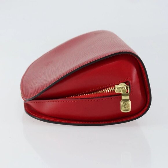 LOUIS VUITTON Epi Dauphine MM Pouch Red - Picture 4 of 16